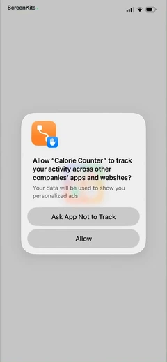 Calorie Counter by Numify permissions UI screen 3