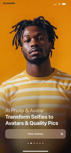 Reface- AI Photo & Face Editor mobile app UI screen 4