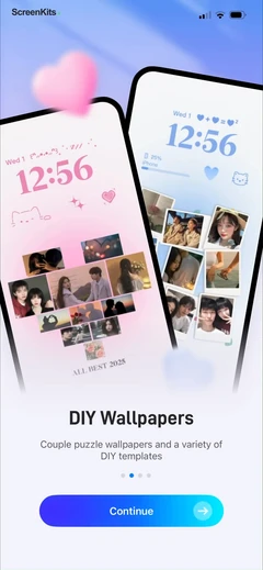 iScreen - Widgets & Wallpaper mobile app UI screen 5