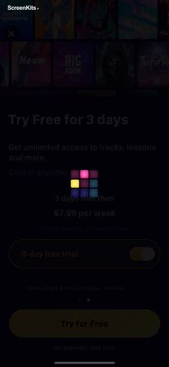 Beat Maker Pro- Music drum Pad mobile app UI screen 11
