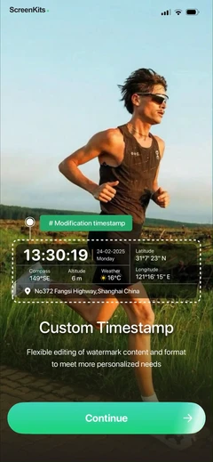 timestamp-camera-ai-timestamp mobile app UI screen 6
