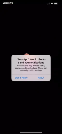 Toonapp- AI Photo & Video Art mobile app UI screen 3