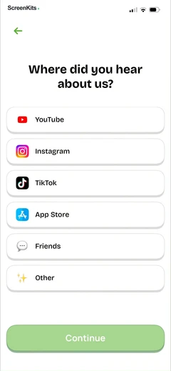 Unrot Earn your Screen Time mobile app UI screen 8
