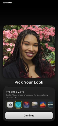 Halide Mark III - Pro Camera mobile app UI screen 3