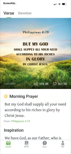 bible-daily-bible-verse-kjv mobile app UI screen 8