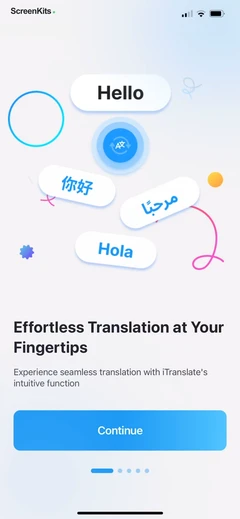 iTranslate Translator mobile app UI screen 7