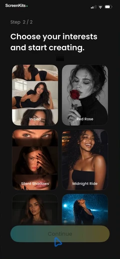 rizo-ai-viral-video-generator mobile app UI screen 9