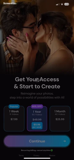 Boom AI mobile app UI screen 11