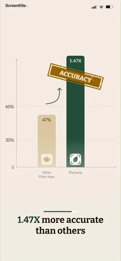 Plant Identification-Plantaria mobile app UI screen 7