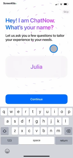 AI Chat Assistant – ChatNow mobile app UI screen 6