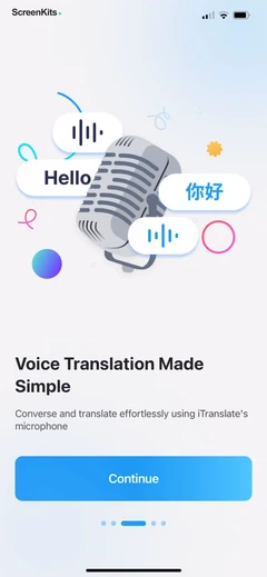 iTranslate Translator mobile app UI screen 9