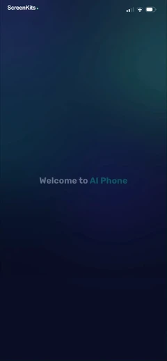 AI Phone-Call&Voice Translator mobile app UI screen 4