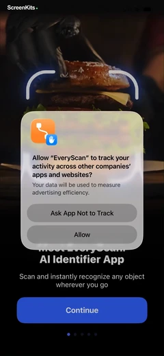 LensAI・Identifier・Image Search permissions UI screen 5