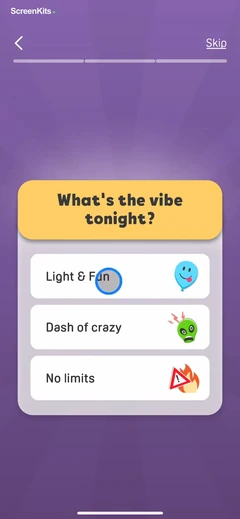 Party Roulette- Group Games mobile app UI screen 7