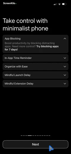 minimalist phone ® Block Apps mobile app UI screen 11