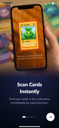 Snapdex- Card Value Scanner mobile app UI screen 3