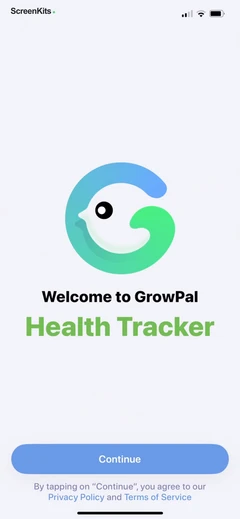 Grow- Health & Fitness onboarding UI screen 3