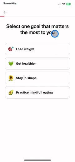 Organic Fit- Workout for Women mobile app UI screen 5