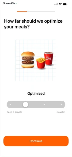 leanbites-healthy-dining mobile app UI screen 10
