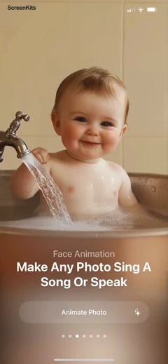 Revive- AI Face Photo Animator mobile app UI screen 8