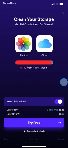 Storage Cleaner-Phone Cleaner paywalls UI screen 5