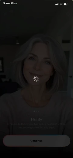 hairify-ai-hairstyle-try-on mobile app UI screen 6