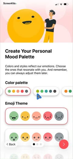 Daylio Journal - Mood Tracker mobile app UI screen 12