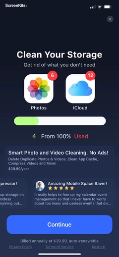 Photo Organizer- FocusClean paywalls UI screen 9