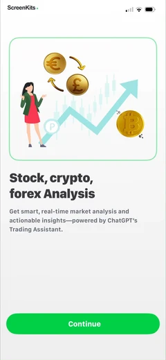 TradeGPT mobile app UI screen 4