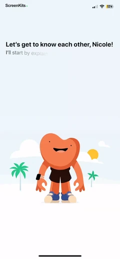 Gentler Streak Workout Tracker mobile app UI screen 7