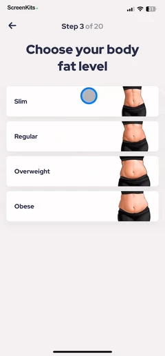 FastEasy- Intermittent Fasting mobile app UI screen 11