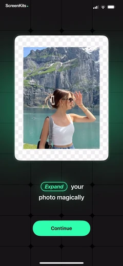 Remove Objects mobile app UI screen 4