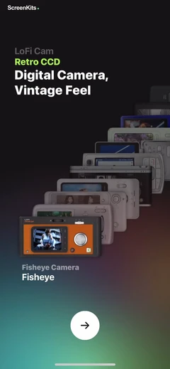LoFi Cam: Film Digital Camera mobile app UI screen 10