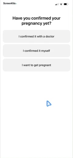 Pregnancy Tracker・App by Moms mobile app UI screen 7