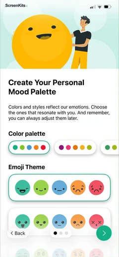 Daylio Journal - Mood Tracker mobile app UI screen 10