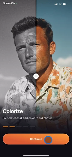 AI Photo Editor- Lynsify mobile app UI screen 9