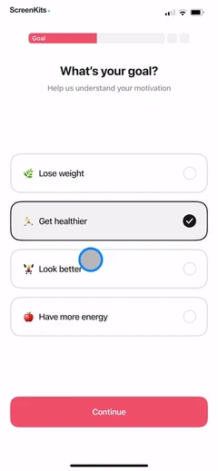 Welmi - Calorie Counter & Diet mobile app UI screen 6