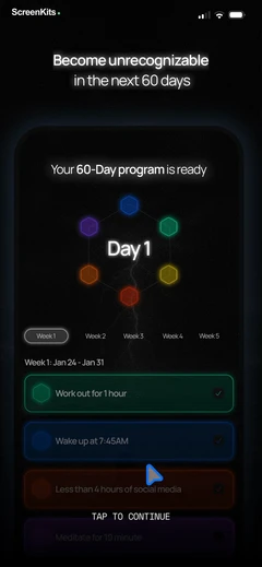 dawg-discipline-motivation mobile app UI screen 8