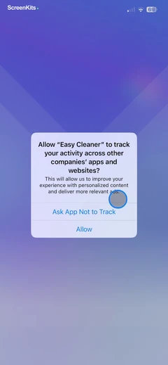 Easy Cleaner - Clean Storage ! permissions UI screen 5