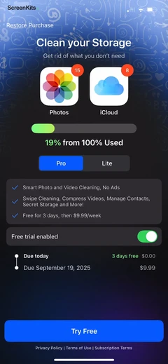 ProClean- Phone Cleaner paywalls UI screen 10