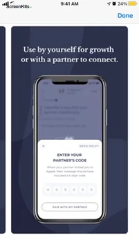 Agape Feel Close When Apart mobile app UI screen 9