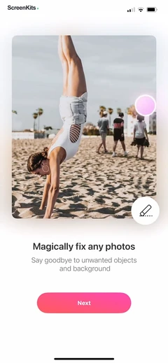 BeautyPlus-Selfie Photo Editor mobile app UI screen 3