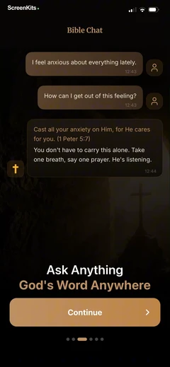 holy-bible-widget-daily-verse mobile app UI screen 8