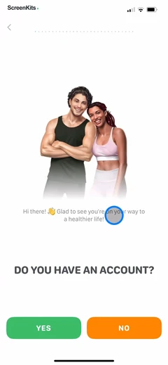 Home Fitness Coach- FitCoach mobile app UI screen 8