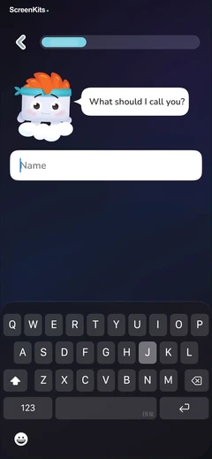Home Workouts & Fitness - Luvu mobile app UI screen 9
