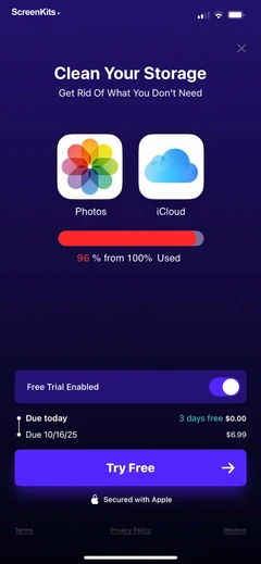 Storage Cleaner-Phone Cleaner paywalls UI screen 6