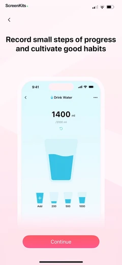 Habit Tracker mobile app UI screen 8