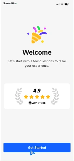 LeapAhead-Daily Book Cast onboarding UI screen 6
