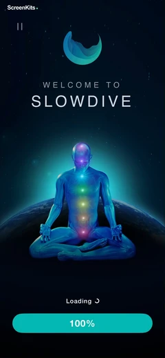 Slowdive - Meditation & Mantra onboarding UI screen 7
