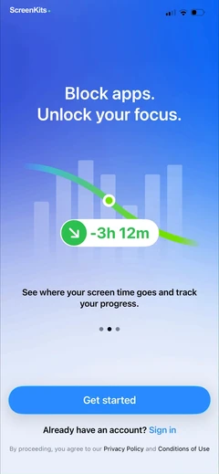 AppBlock- Block Apps & Website onboarding UI screen 3